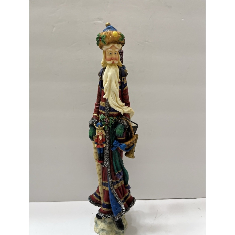 Vtg Lenox Pencil Santa Old World Santa 2000 Christmas Figurine Holiday Retired